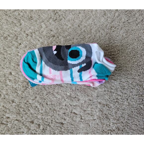 Disney Puppy Dog Pals 6 pair of girls socks size medium - Picture 3 of 4